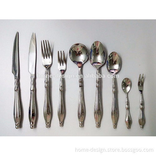 stainless steel 18-0 hotel cutlery with lantern handle